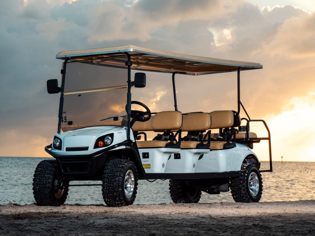 Key West 8-Seater Gas Powered Golf Cart Rental Image 1