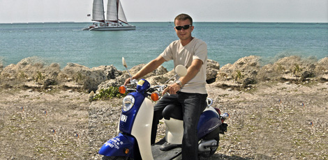 Key West 1 Seater Scooter Rental