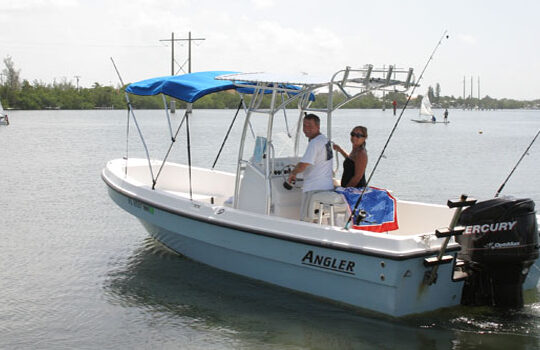 Key West 22′ Angler Panga Boat Rental