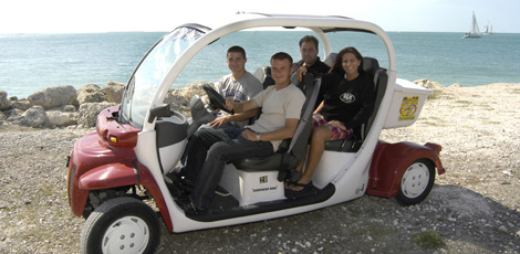 Key West 4 Seater Electric Car Rental